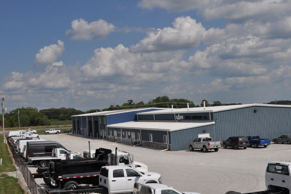 Clark Truck Equipment truck, van, work truck, and box truck upfitting business in Crawfordsville, Indiana